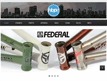 Tablet Screenshot of hopebmx.com